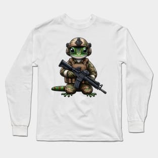 Tactical Gecko Long Sleeve T-Shirt